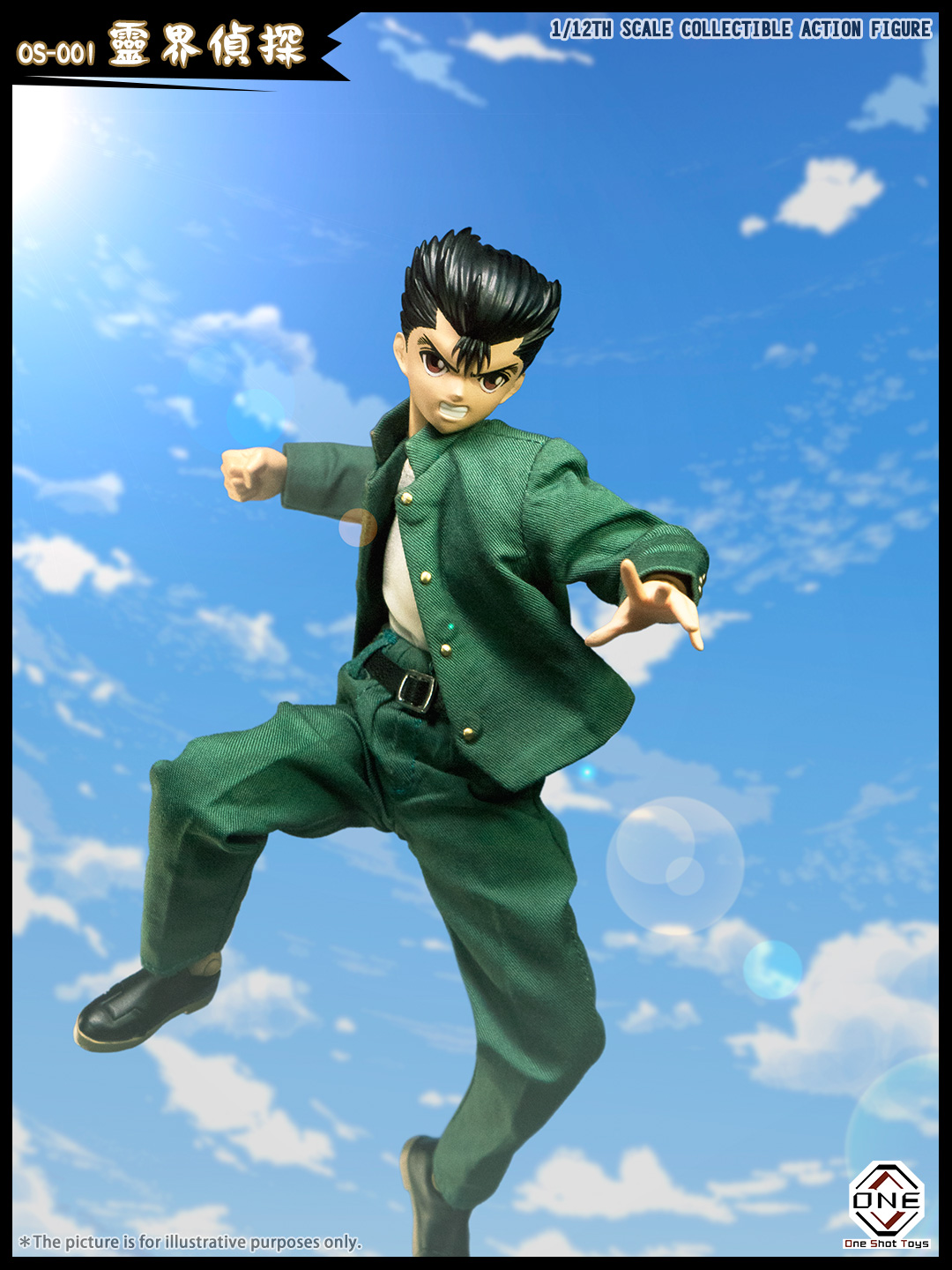 [สั่งจอง] OneShotToys OS-001 1/12 Scale : Yusuke Spirit Detective