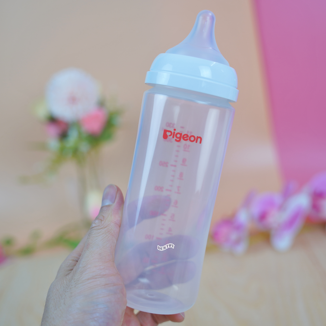 PIGEON พีเจ้น ขวดนมพีเจ้น PP 11 ออนซ์ 330 มล คอกว้าง