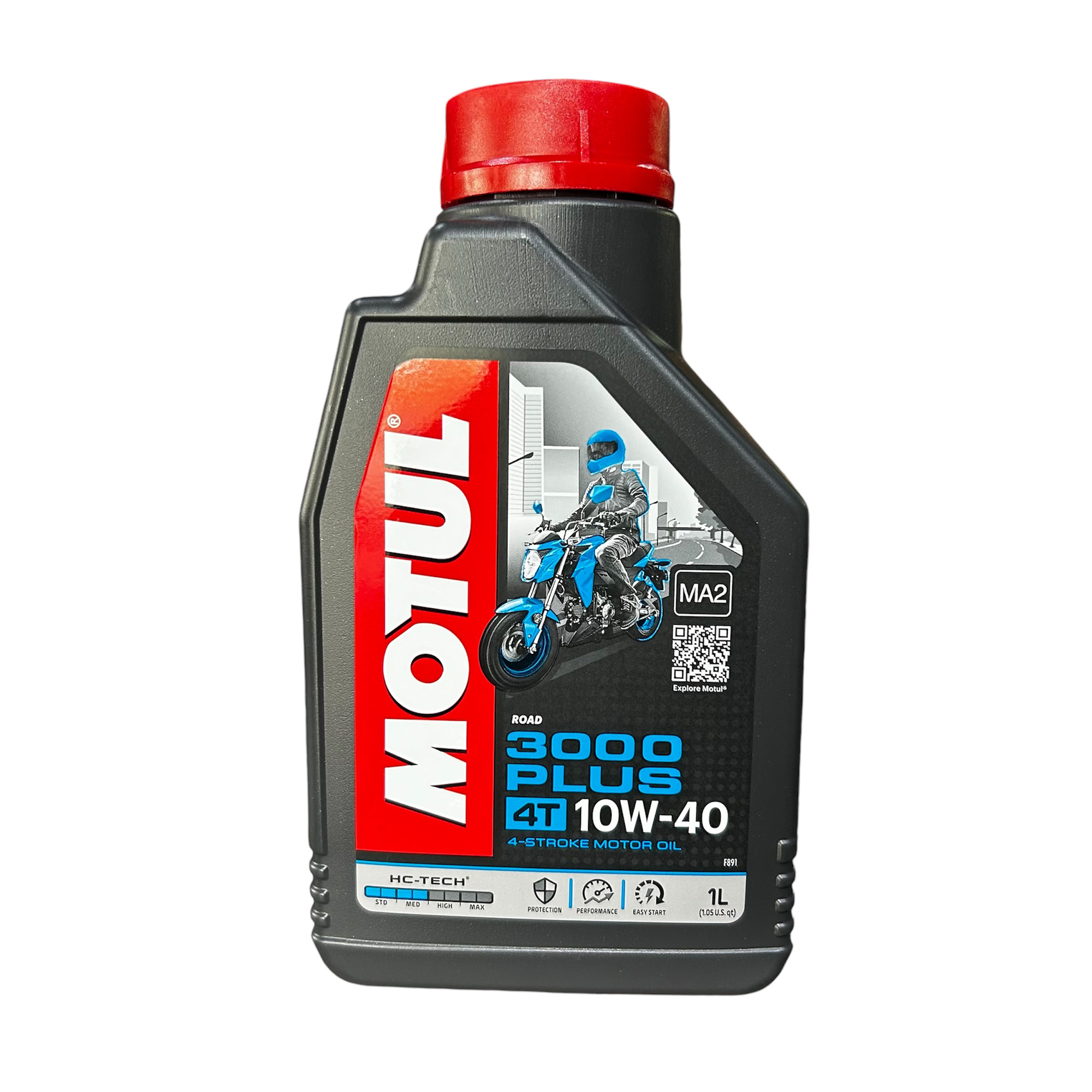 น้ำมันเครื่อง Motul 3000Plus 10W40 (กึ่งสังเคราะห์)