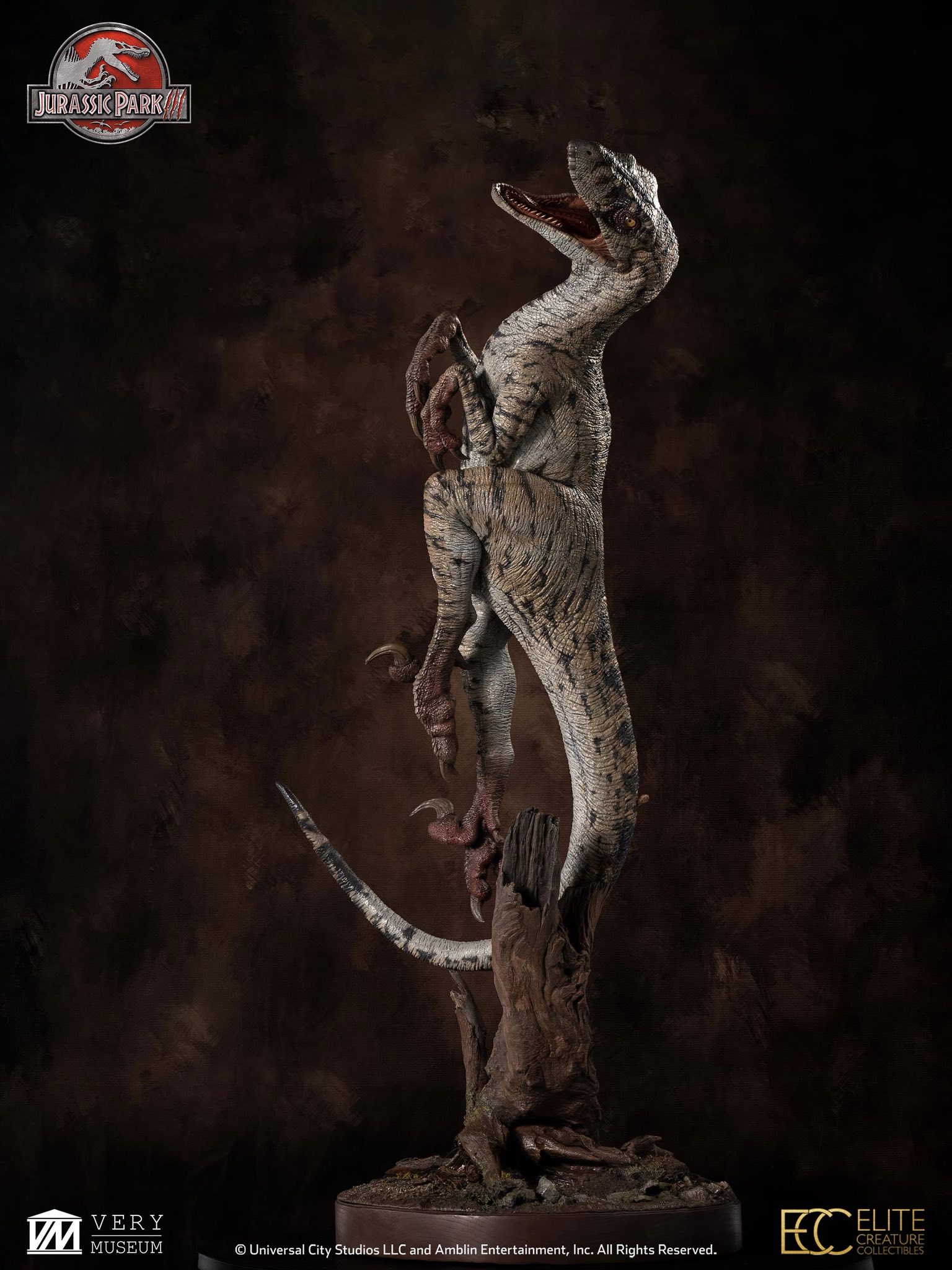 [สั่งจอง] ECC : Female Velociraptor "White Queen" Maquette (JP3)