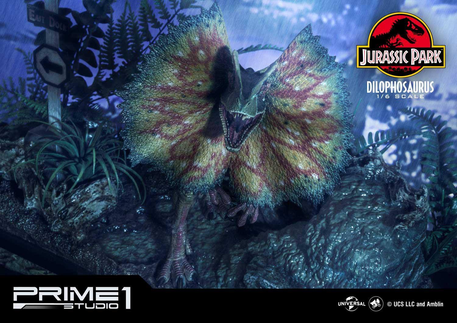 [สั่งจอง]Prime 1 Studio LMCJP-06 1/6 Scale Jurassic Park : Dilophosaurus