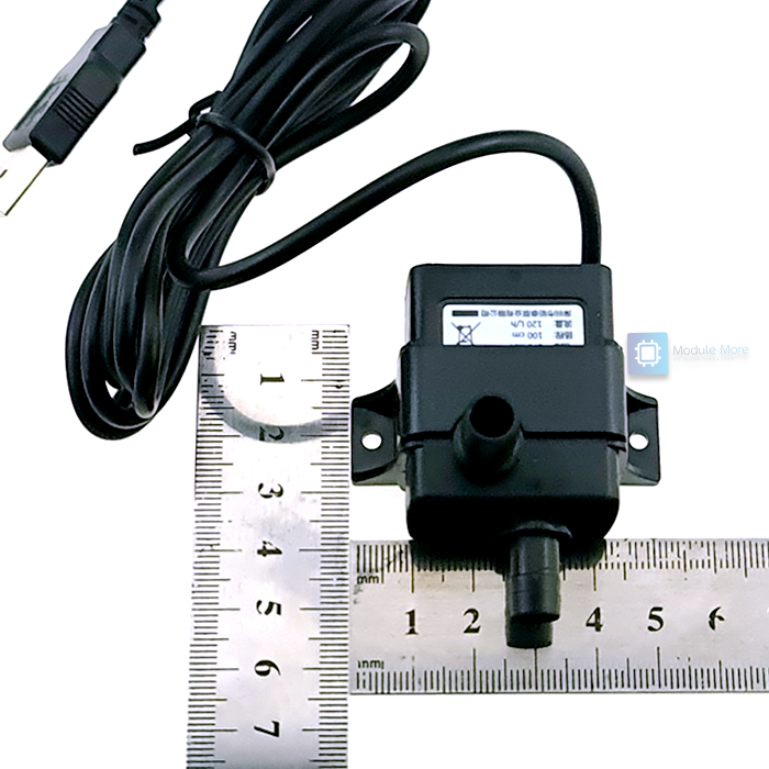 ปั้ม DC 5v/12v DC Water Pump 5V/12V home 120L/H / 240L/H Ultra Quiet Brushless Motor Submersible