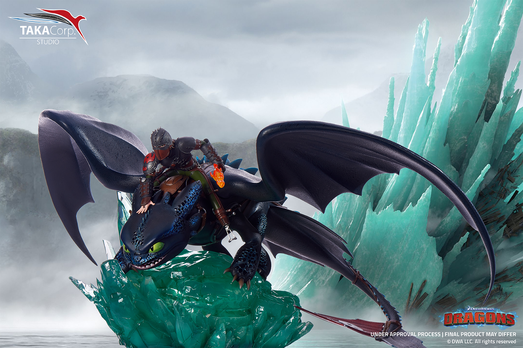 [สั่งจอง] Taka Corp : Toothless How to Train Your Dragon