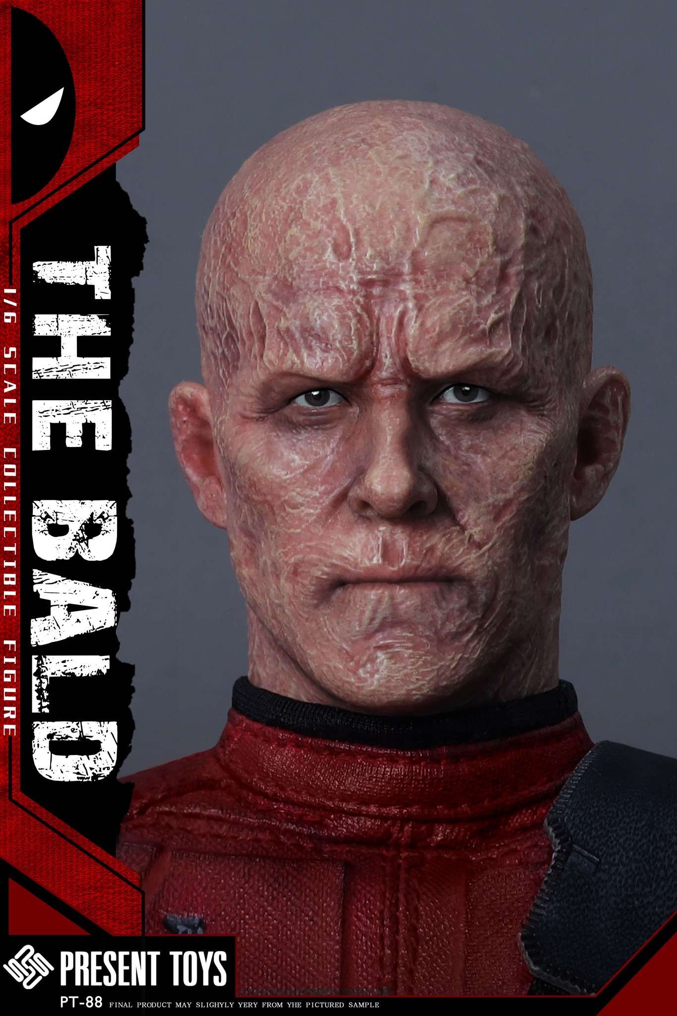 [พร้อมส่ง]PRESENT TOYS PT-SP88 1/6 : The Bald Head Sculpt (เฉพาะหัวเท่านั้น)