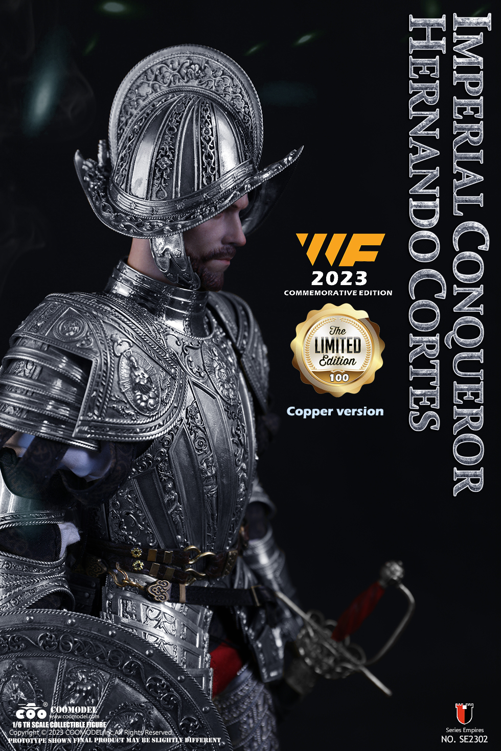 [สั่งจอง]COOMODEL 1/6 : WF EDITION - NS2301 : KING OF ELVES WF COPPER COMMEMORATIVE EDITION