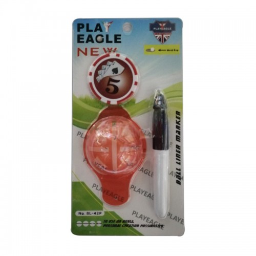 GOLF BALL LINE MARKER PLAYEAGLE PE-0072