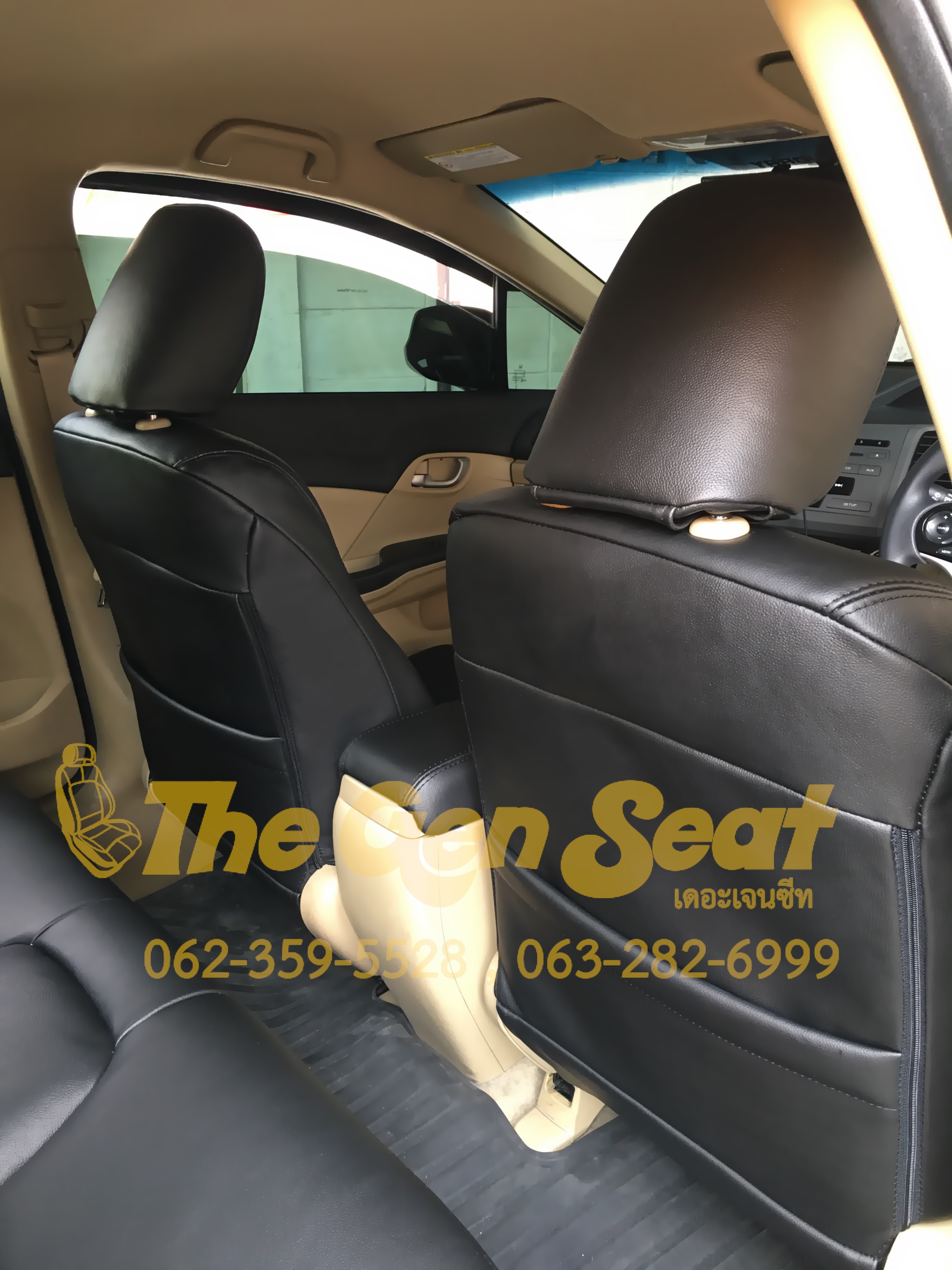 เบาะหนังฮอนด้าซีวิค FB โฉมปี2012-2015