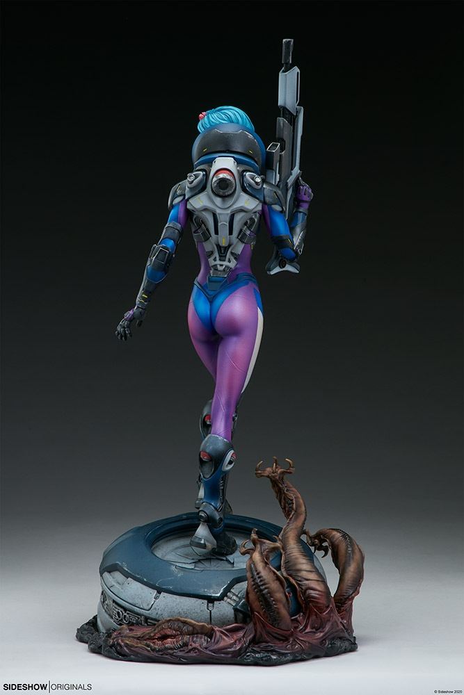 [สั่งจอง]SIDESHOW 300753 Bounty Hunter: Galactic Gun For Hire Statue