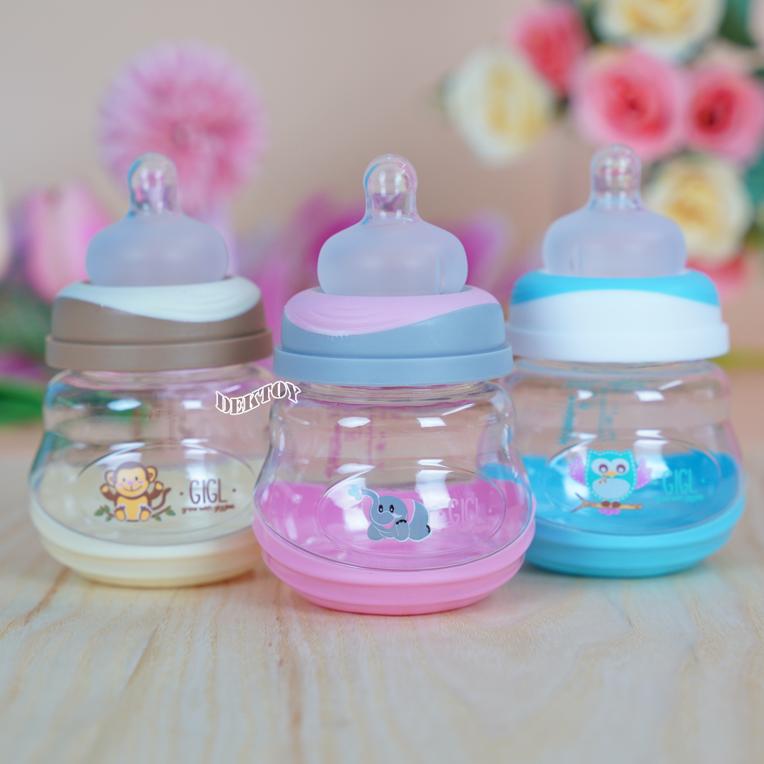 Attoon ขวดนมแอทตูนคอกว้าง5ออนซ์ Tritan แพ็ค3ขวด