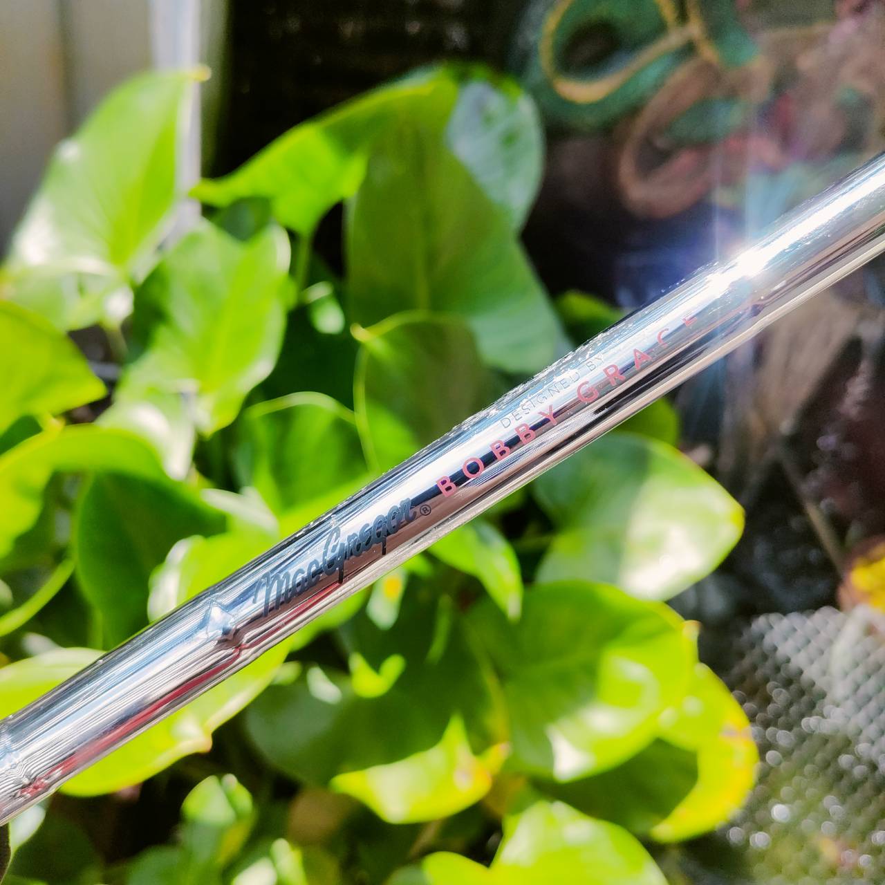 PUTTER MACGRAGOR M6.4K-GT DESIGNED BY BOBBY GRACE ความยาว 35 นิ้ว รุ่นลิมิเต็ด พัตเตอร์ดีมาก ออกแบบได้ดีมาก การกระจายน้ำหนักที่ลงตัว บล๊านซ์มาก ไม้กอล์ฟพรีเมี่ยมมือสอง ของแท้ By NakaraLuxurious