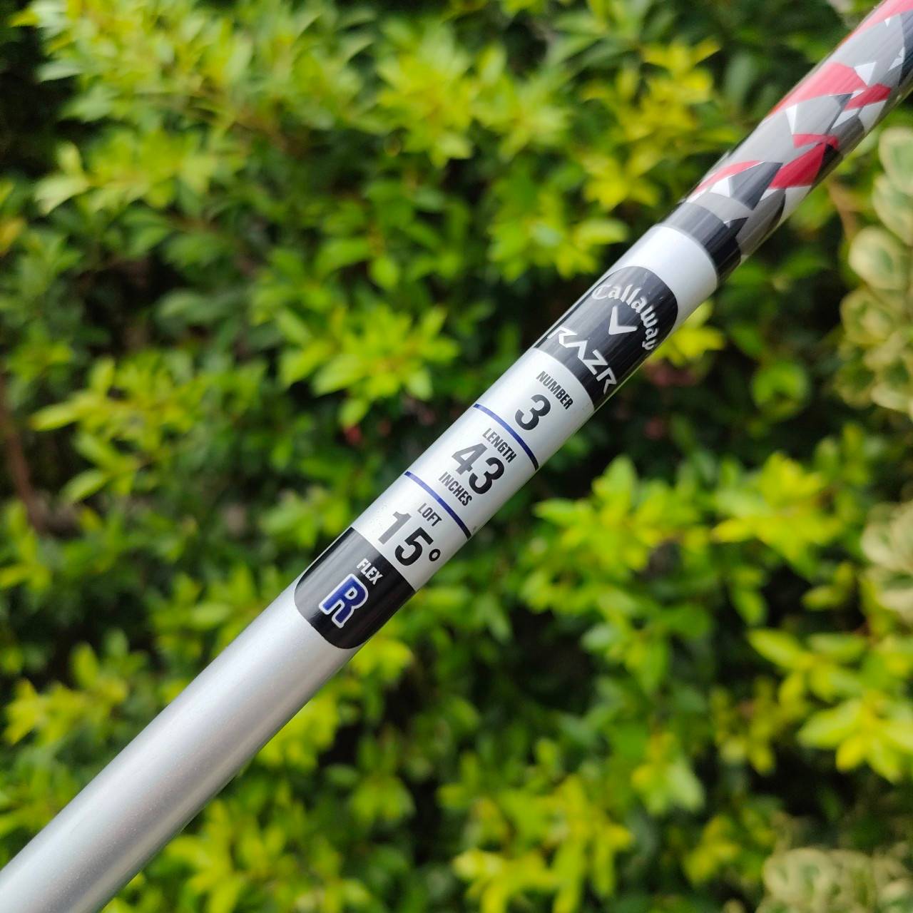 FW3 CALLAWAY RAZR X BLACK ก้าน CALLAWAY RAZR SERIES FLEX R สภาพสวยงาม หวานเจี๊ยบ พร้อม Cover สวย เท่ห์ ดุดัน ส่วนผสมที่ลงตัว ตีไกลมาก ชดเชยได้สูง และส่งพลังมาก FW ตามแบบฉบับ Callaway ที่พัฒนา ให้แรงขึ้นอีก ไกลขึ้นอีก รุ่น Black นะครับ