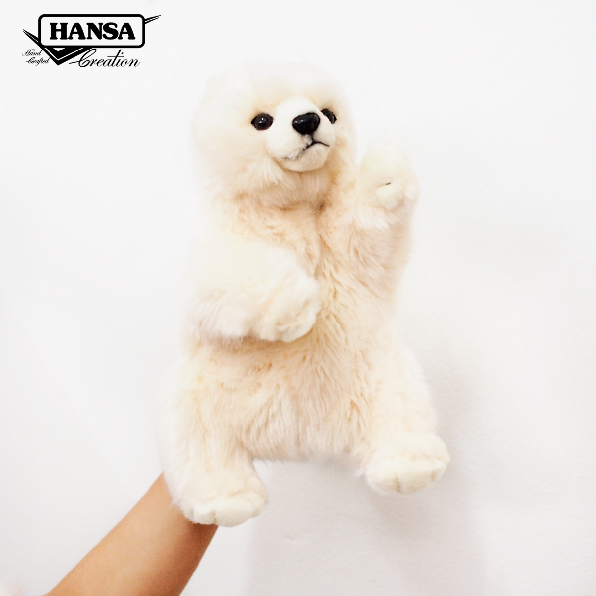 7158 Polar Bear Puppet 31 cm.H
