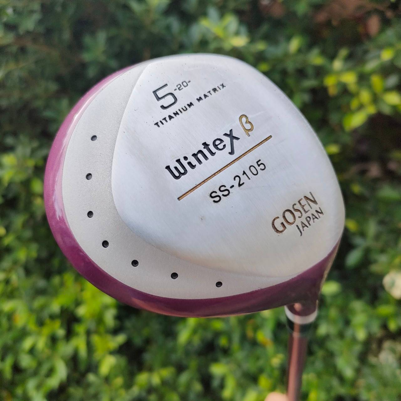 **ไม้กอล์ฟสำหรับผู้หญิง** FW5 GOSEN JAPAN WINTEX SS-2105 องศา 20 ก้าน GOSEN NEW SUPER POWER TITANIUM FLEX L ไม้กอล์ฟมือสอง ของแท้ BY NakaraLuxurious