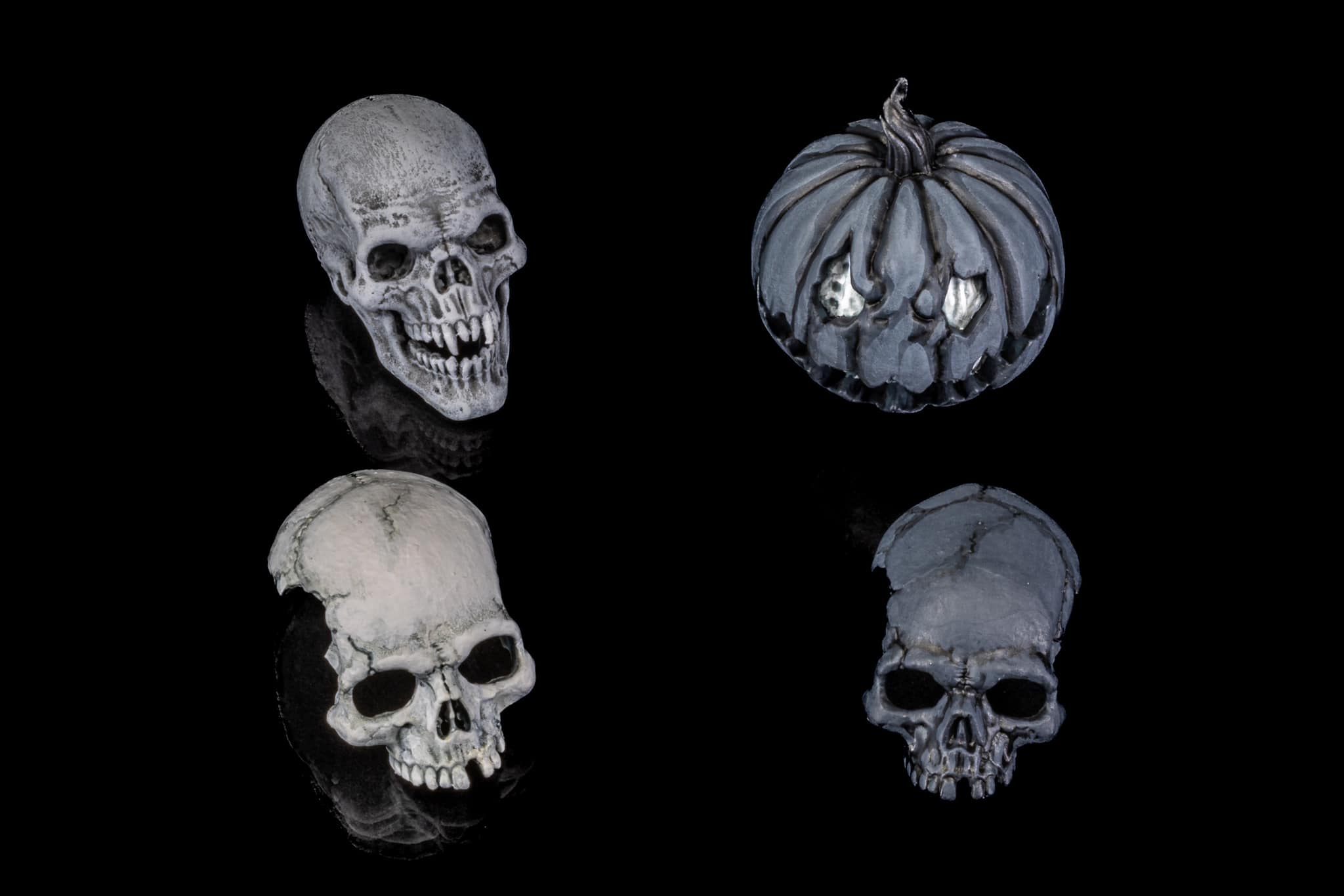 [พร้อมส่ง] Fourhorsemen : GRAVEYARD SKELETONS 4-pack