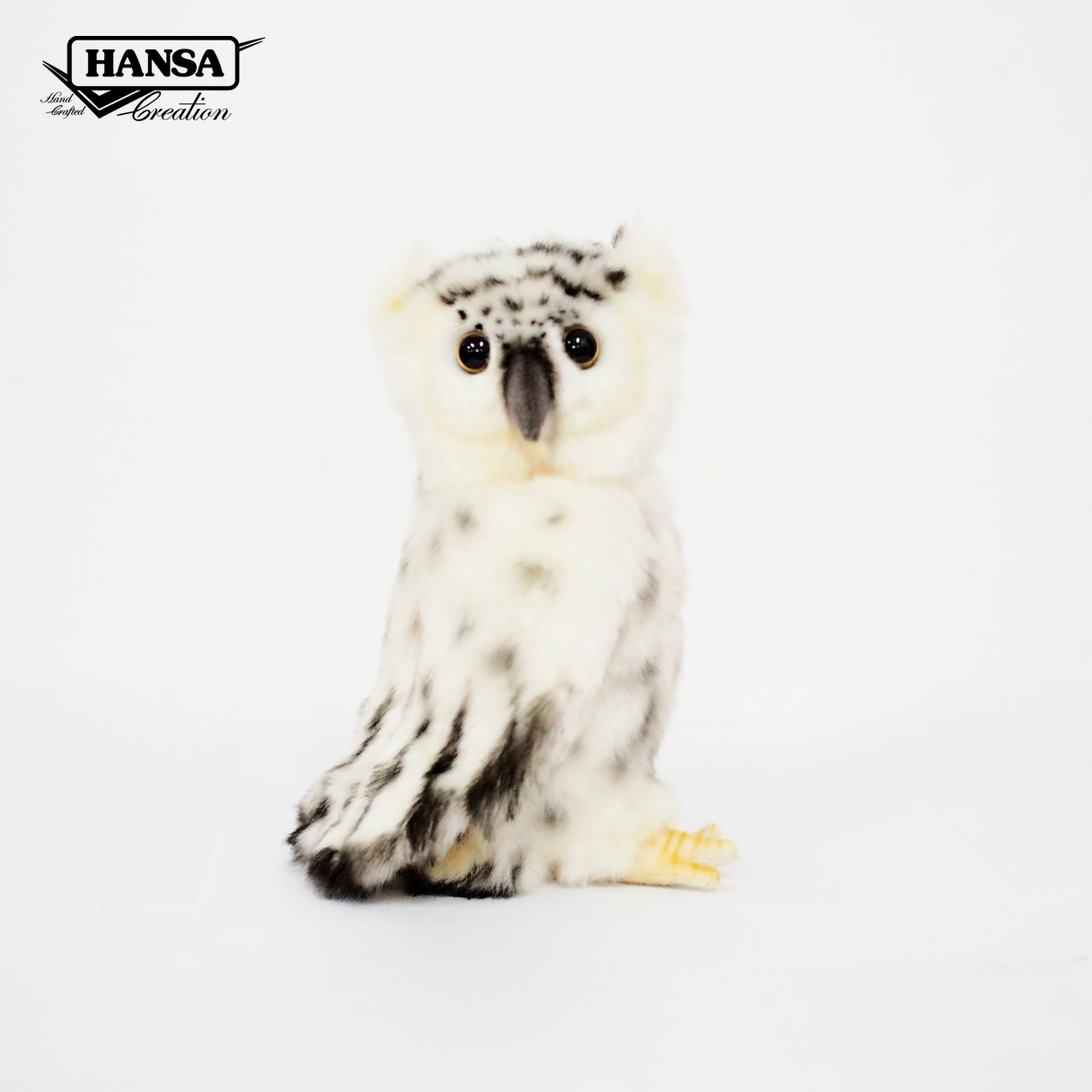 6155 Snowy Owl 18 cm.H
