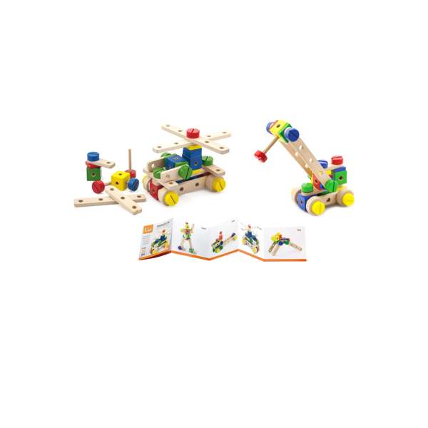 ชุดตัวต่อก่อสร้างหลากสี 69 ชิ้น ,ตัวต่อ , ส่งเสริมการเรียนรู้ ,ของเล่นเสริมพัฒนาการ,ของเล่น , สื่อการสอน ,เสริมจินตนาการ