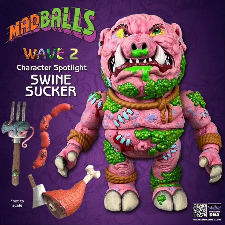 [สั่งจอง] PREMIUM DNA 6" : MADBALLS Figure Wave 2