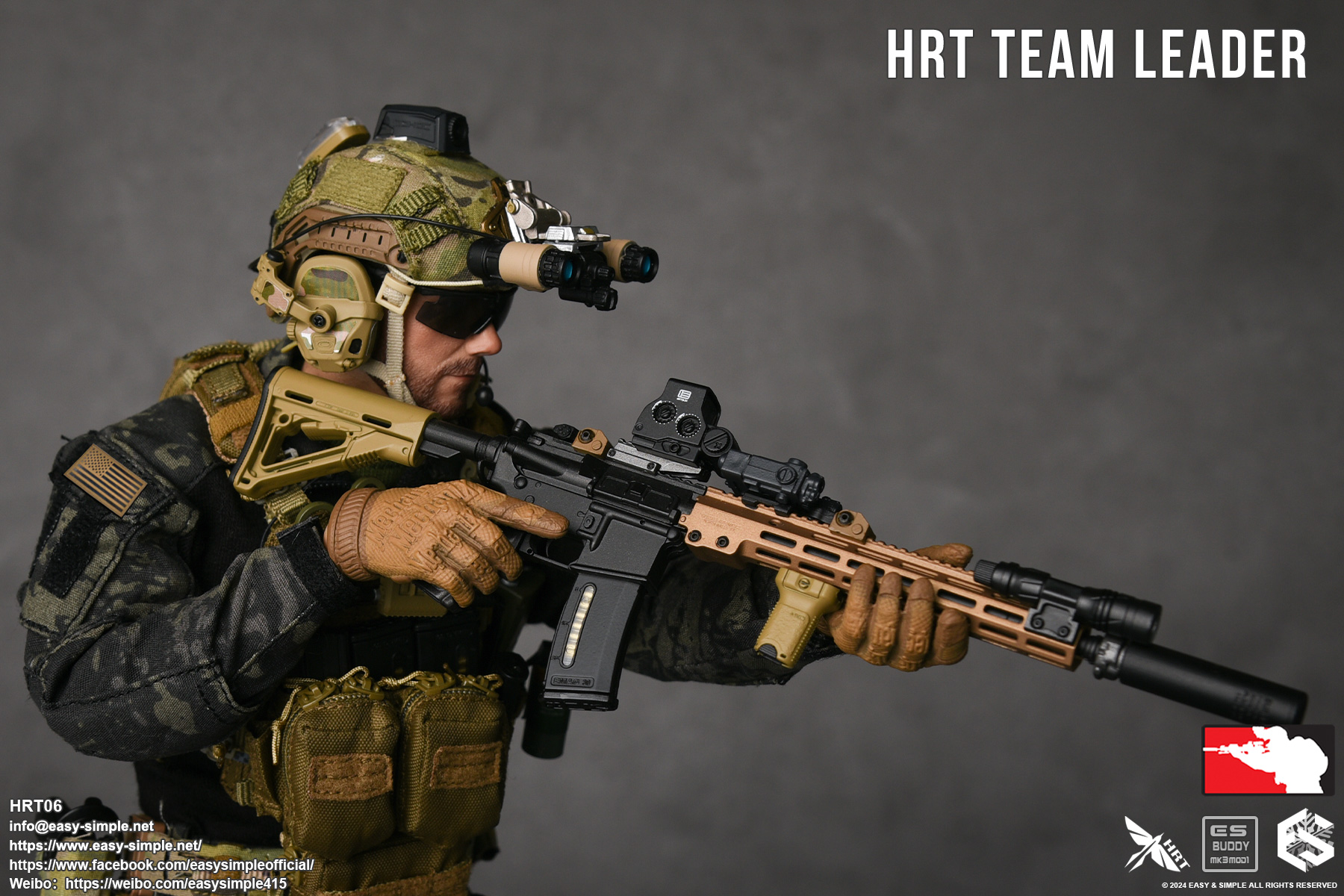 [สั่งจอง]Easy&Simple HRT06 1/6 : HRT TEAM LEADER