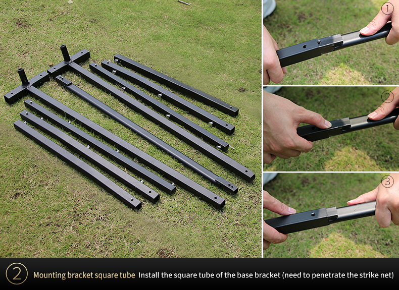 Golf Practice Net ตาข่ายฝึกซ้อมกอล์ฟ PGM LXW015 Size 2.5 x2.5 x1.26 M. มีเป้าให้ 2 แบบ ซ้อมไดร์ฟ ซ้อมชิพ ( ไม่รวมพรม Not including the mat )