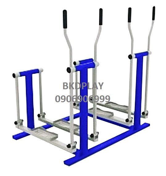 อุปกรณ์บริหารแขน-ขา-สะโพก (แบบก้าวเดินคู่) เครื่องออกกำลังกายกลางแจ้ง สั่งผลิตผลิตในไทย สั่งทำตามสีที่ต้องการได้