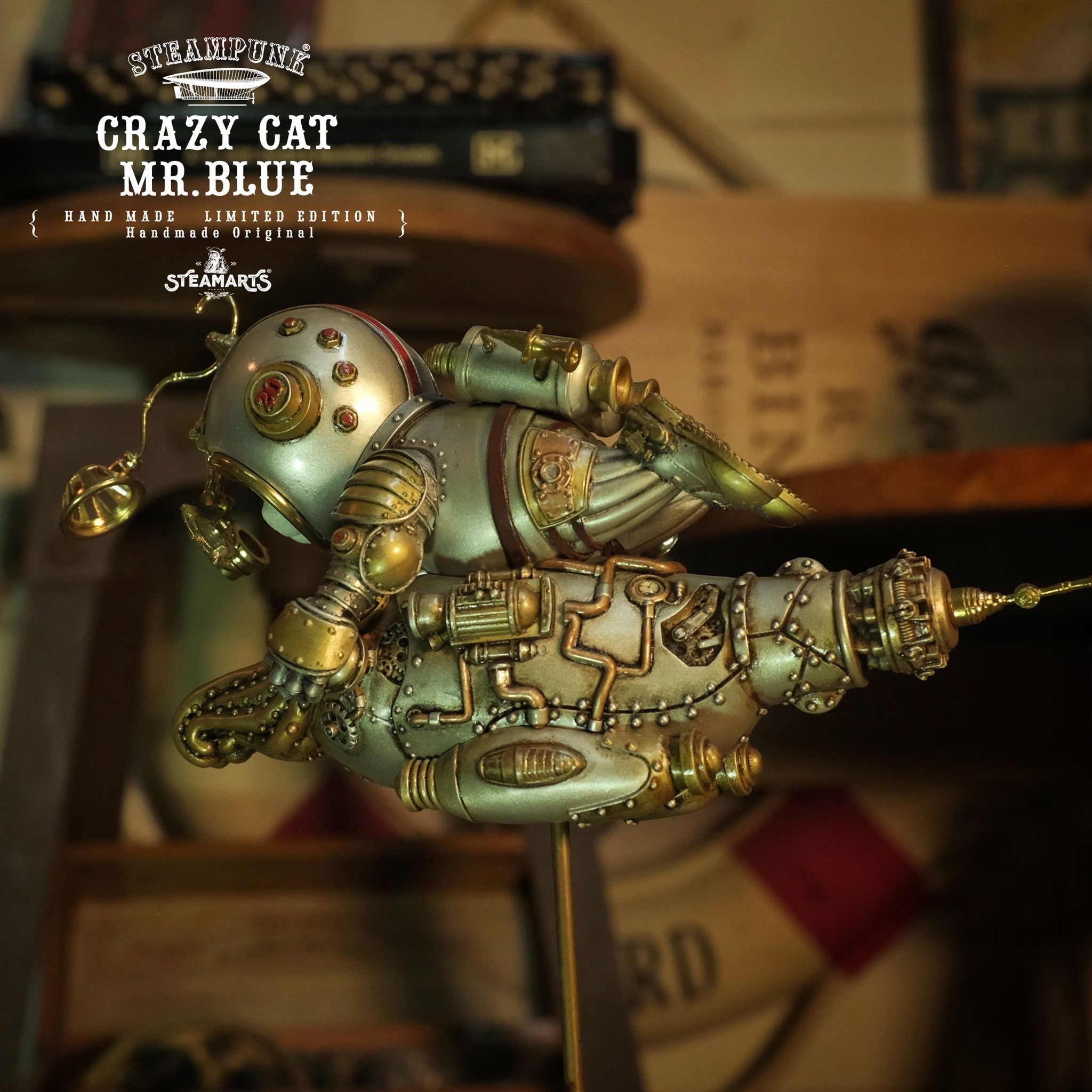 [สั่งจอง]STEAMARTS SA2024CCMB01 : SQUID KNIGHT MR.BLUE 22cm