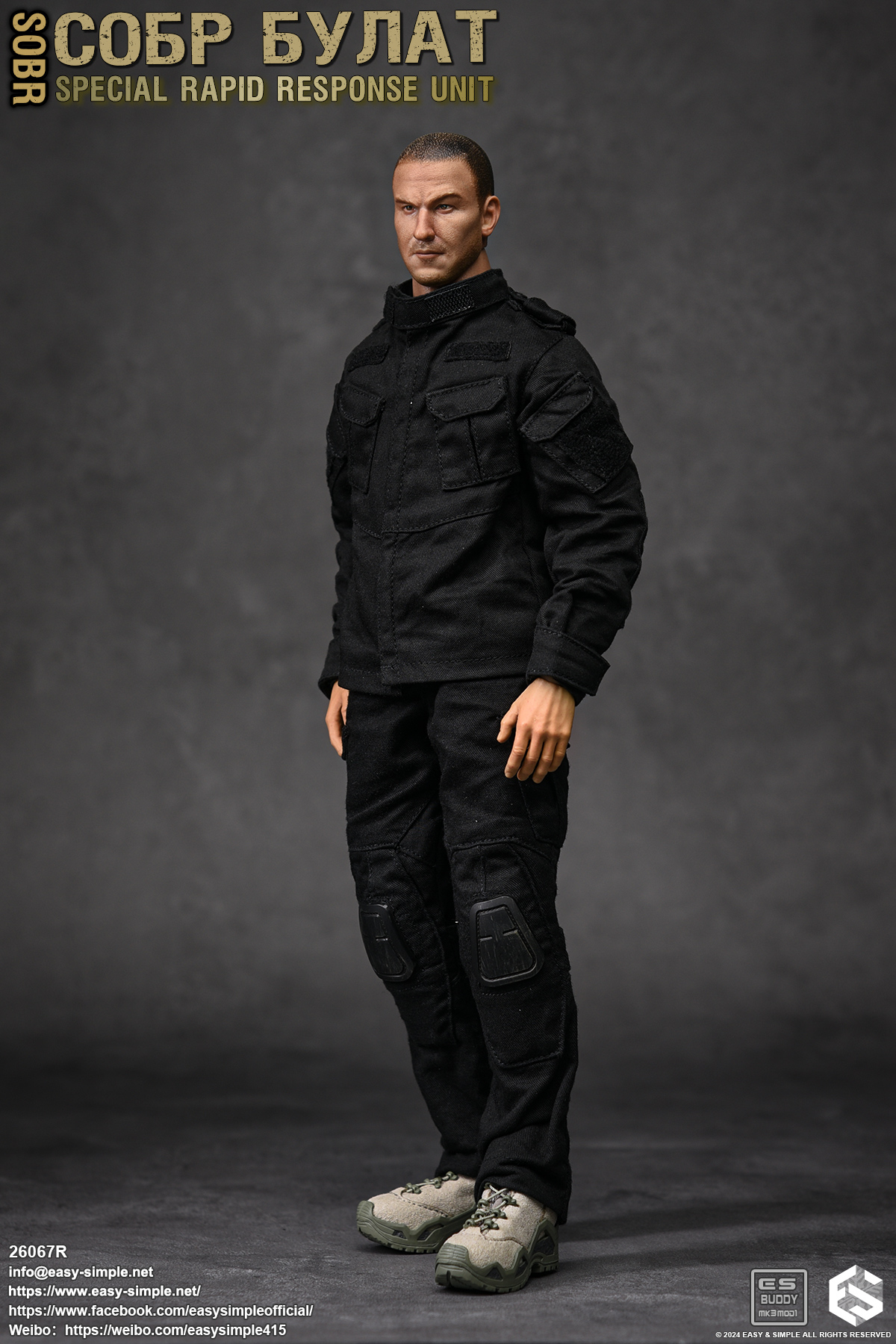 [พร้อมส่ง] Easy&Simple 26067R 1/6 : СОБР Булат Special Rapid Response Unit(SOBR)