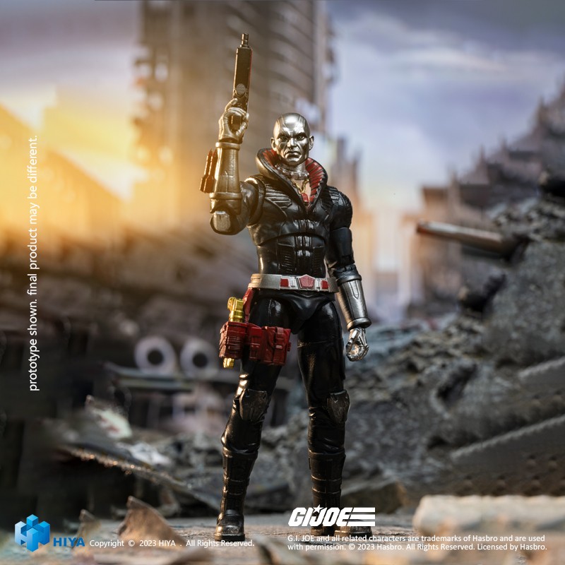 [สั่งจอง] HIYA Exquisite Mini Series EMG0152 1/18 ( 4 Inch ) : G.I.JOE - Destro