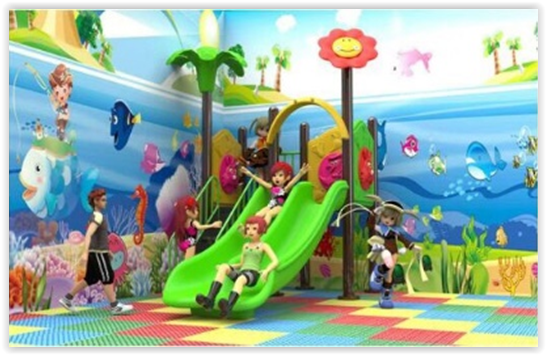 เครื่องเล่นสนามกลางแจ้ง-ในร่ม,ชุดflower, สไลเดอร์คู่, กระดานลื่น, ของเล่น,ครุภัณฑ์สนามเด็กเล่น, สพฐ,โครงการโรงเรียนประชารัฐ