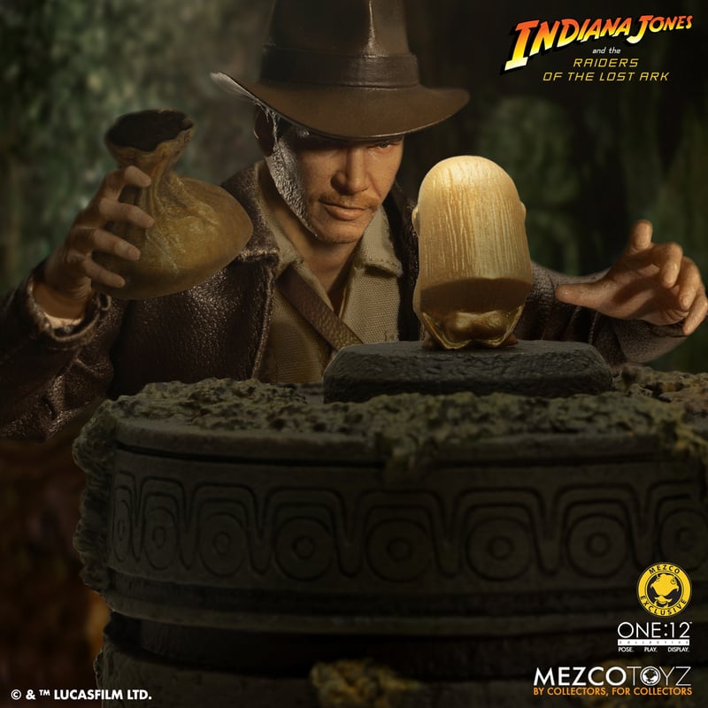 [สั่งจอง]Mezco Toyz 1/12 : Indiana Jones - Temple Edition