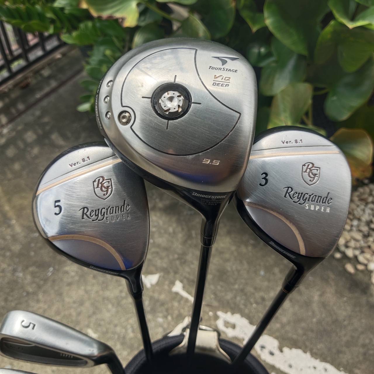 ไม้กอล์ฟครบชุด BRIDGESTONE REYGRANDE SUPER VER. 8.1 มาตรฐานญี่ปุ่น พร้อมลุย