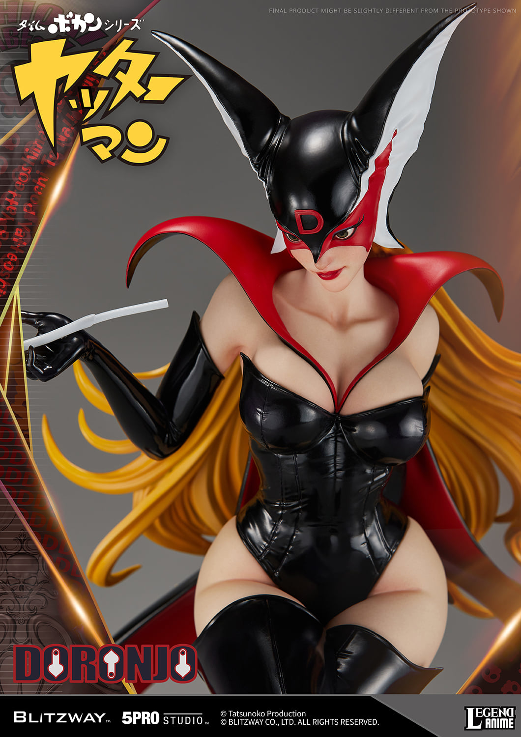 [สั่งจอง]Blitzway x 5PRO STUDIO 5PRO-LA-70301 1/4 : Time Bokan Series: Yattaman – DORONJO