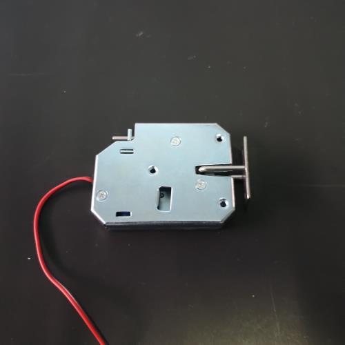 กลอนแม่เหล็กไฟฟ้า XG-07C จ่ายไฟปลดล็อค 12V 2 สาย โซลินอยด์ล็อค Solenoid lock Express cabinet lock small cabinet door electromagnetic lock 12v