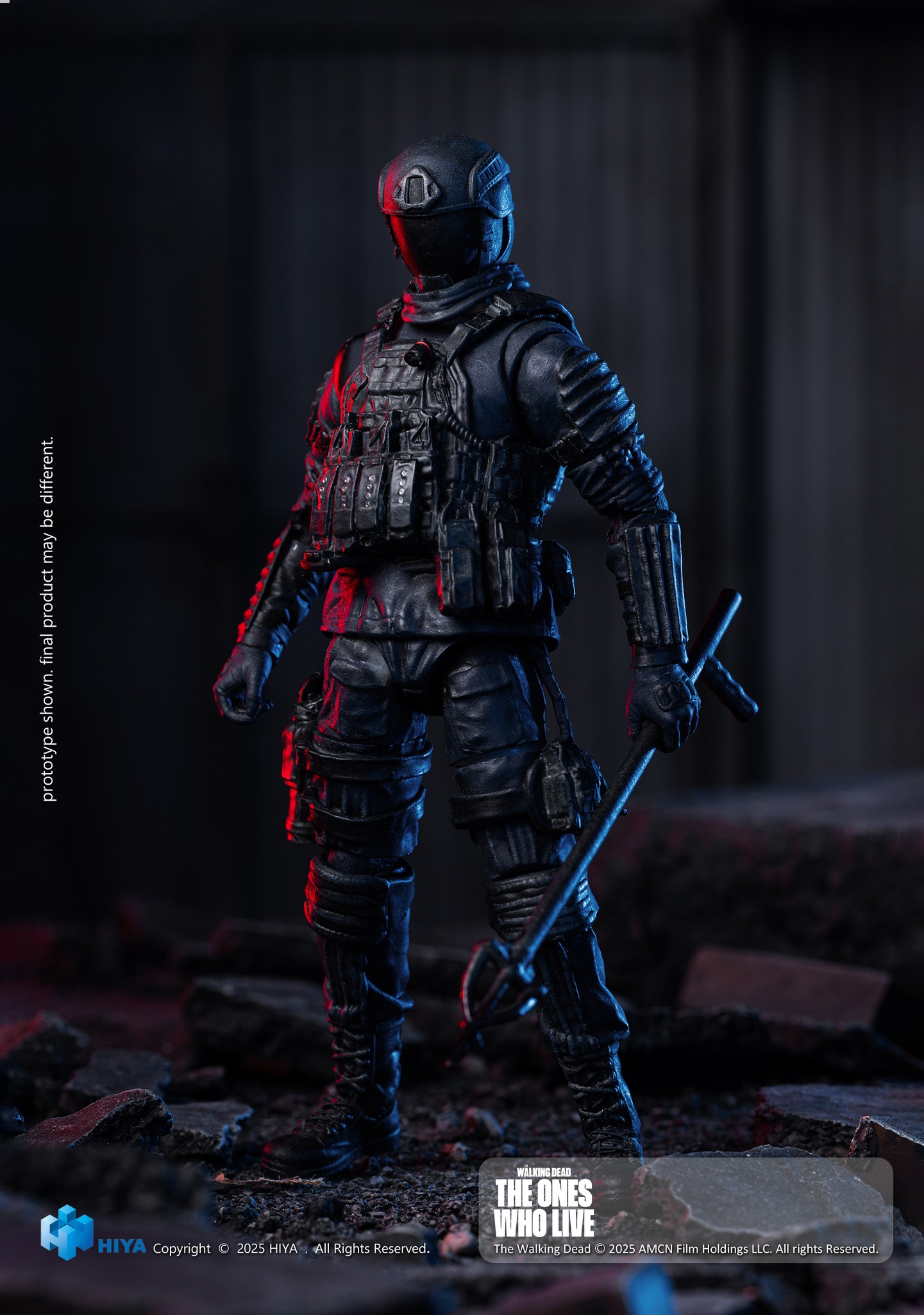 [สั่งจอง]Hiya toys EMW0435 1/18 : The Walking Dead The Ones Who Lived CRM Soldier