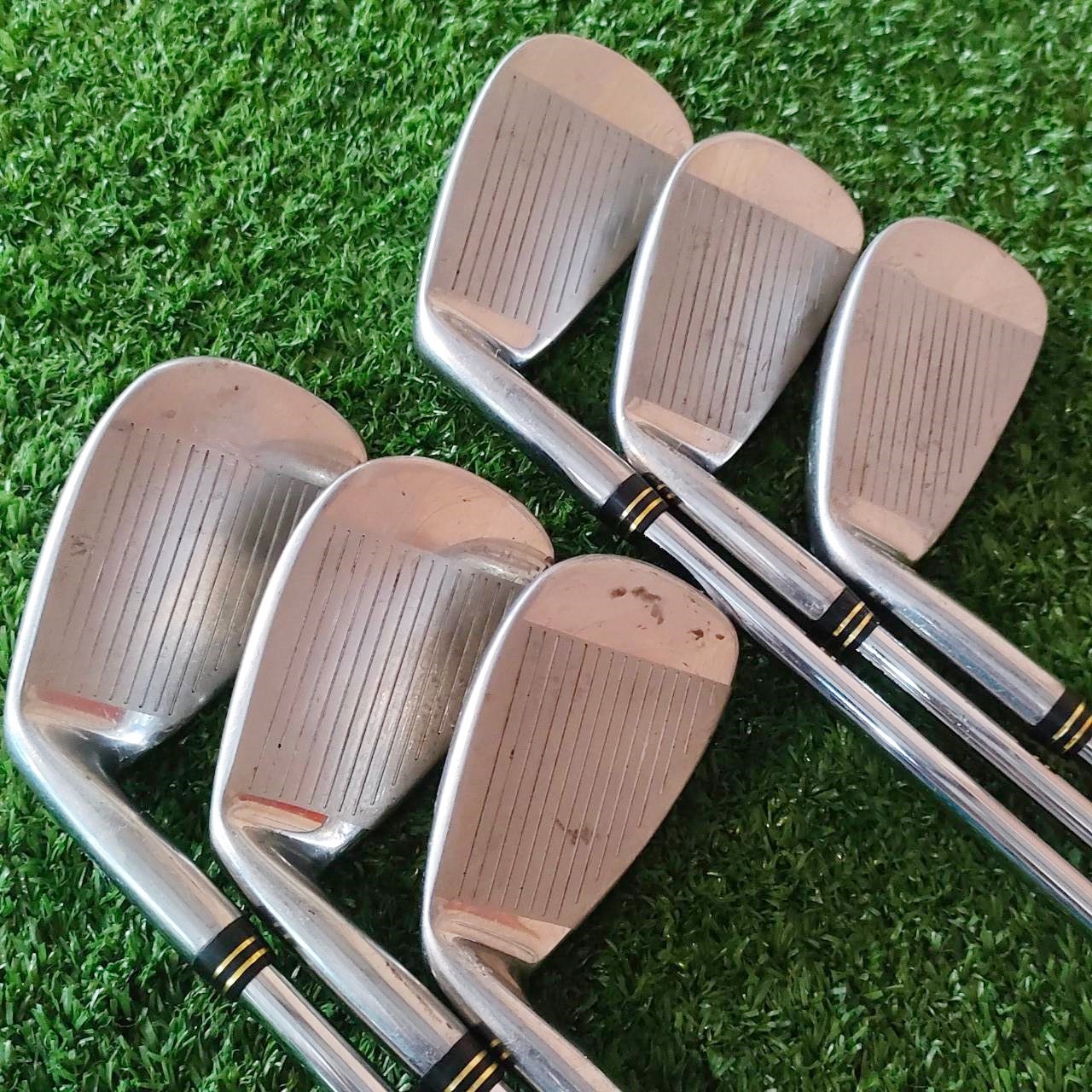 ชุดเหล็ก ST.ANDREWS SCOTLAND SAF-505 มีเหล็ก 5-9 เเละ PW ก้านเหล็ก ST.ANDREWS FLEX R ชุดเหล็กใบใหญ่ ตีง่าย!!! มือใหม่ยิ่งตีง่าย, ก้านเหล็กแม่นยำ ไม้กอล์ฟมือสอง ของแท้ BY NakaraLuxurious