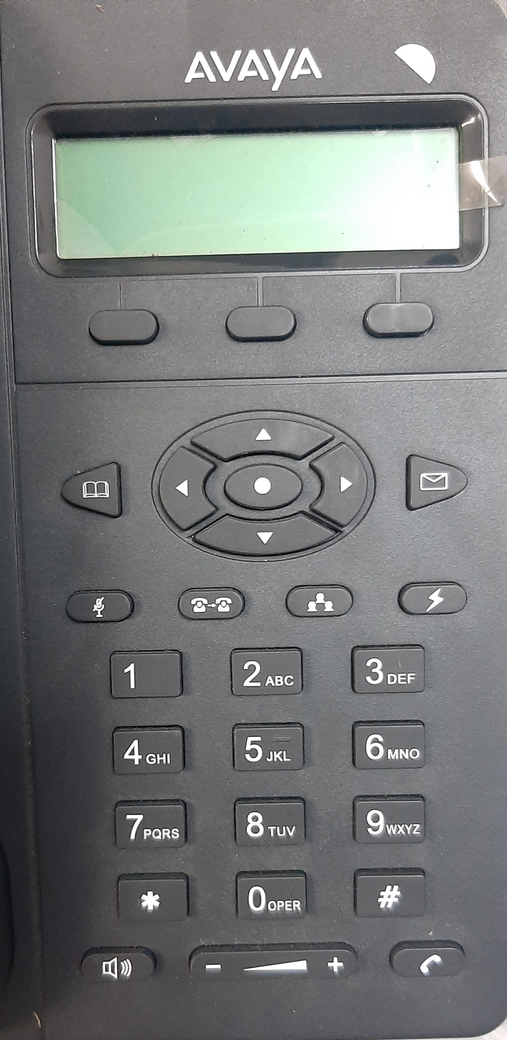 Deskphone มือสอง สภาพดี Avaya E129 SIP Office Business Phoneประกันร้าน 1 เดือน