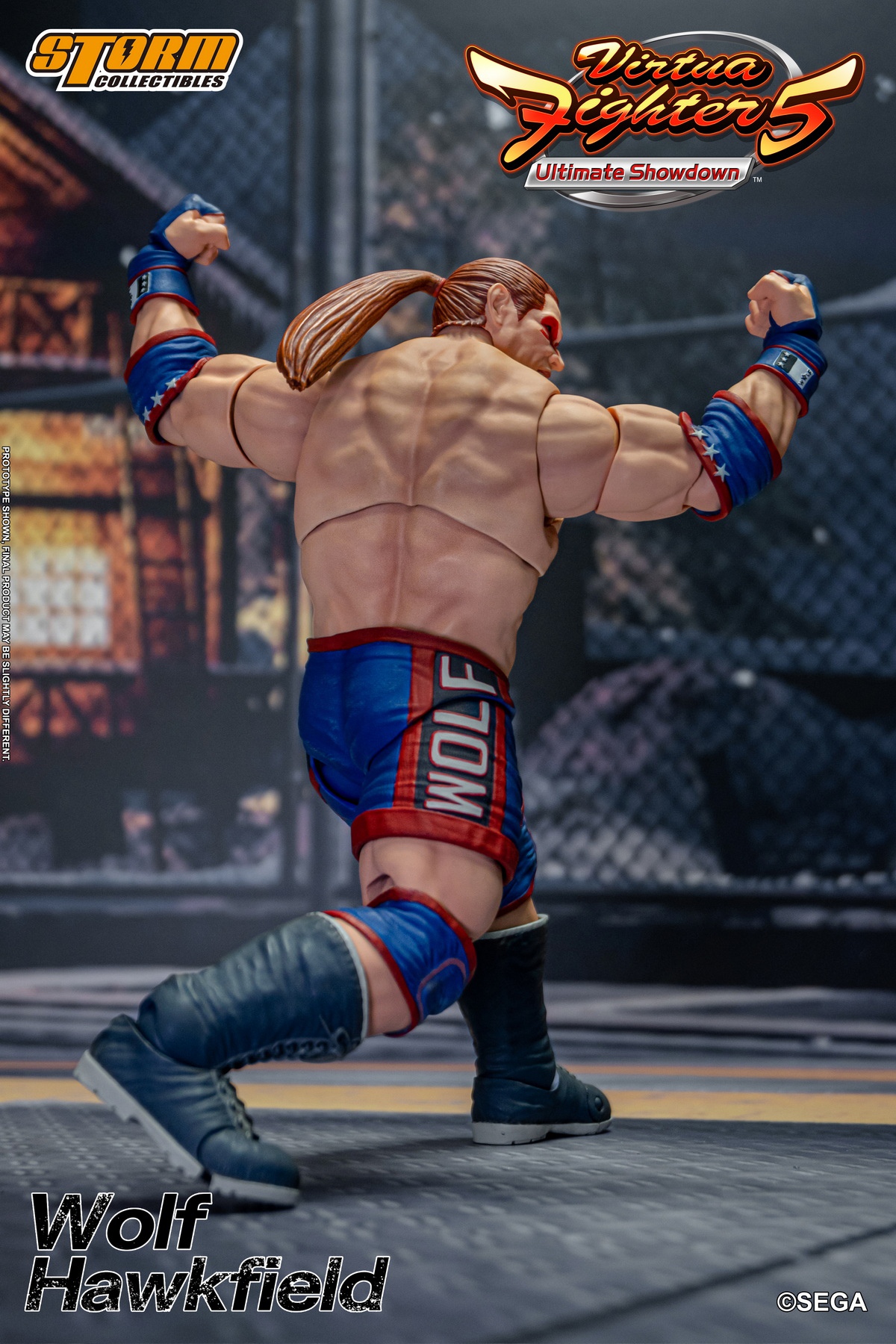 [พร้อมส่ง ]Storm Toys SGVF02 1/12 ：Virtua Fighter - WOLF HAWKFIELD