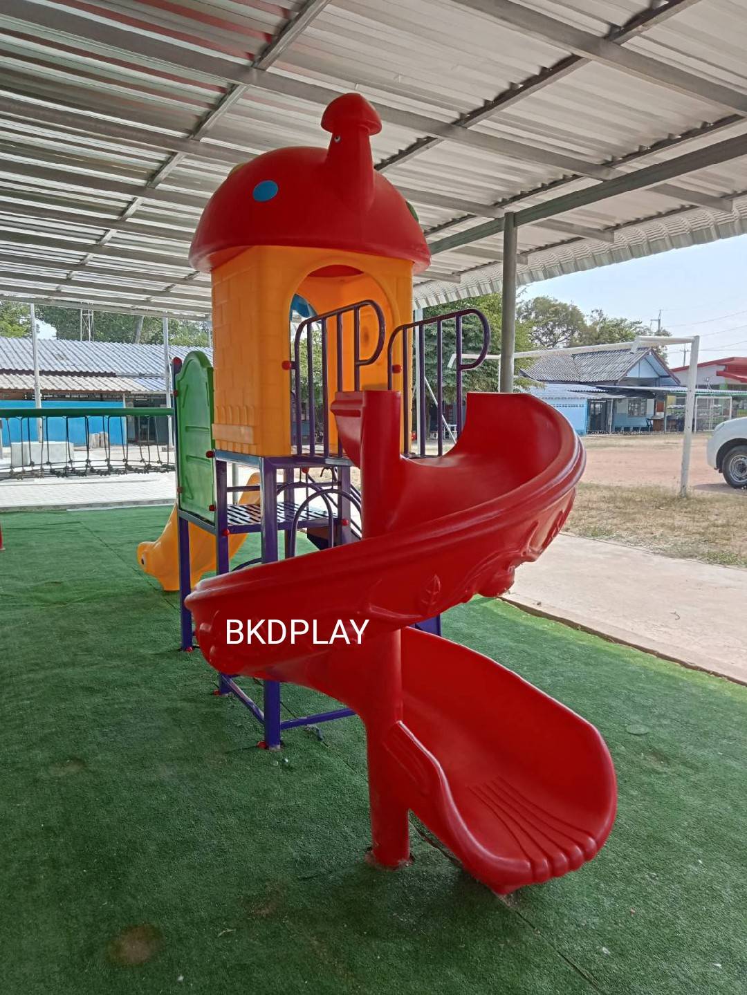เครื่องเล่นสนาม กลางแจ้ง, ชุดบ้านเห็ดสไลด์วน,ปีนป่าย กระดานลื่น, สไลเดอร์ ของเล่น,ครุภัณฑ์สนามเด็กเล่น, สพฐ,โครงการโรงเรียนประชารัฐ,ศูนย์พัฒนาเด็กเล็ก playground,สไลเดอร์,ของเล่นเสริมพัฒนาการ,เครื่องเล่นสนาม, สนามเด็กเล่น