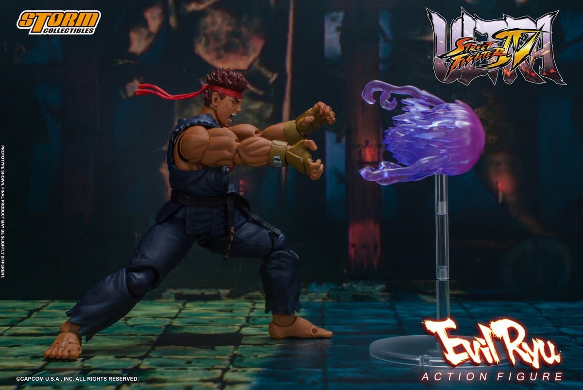 [สั่งจอง]Storm Toys CPSF21 :Street Fighter IV - EVIL RYU