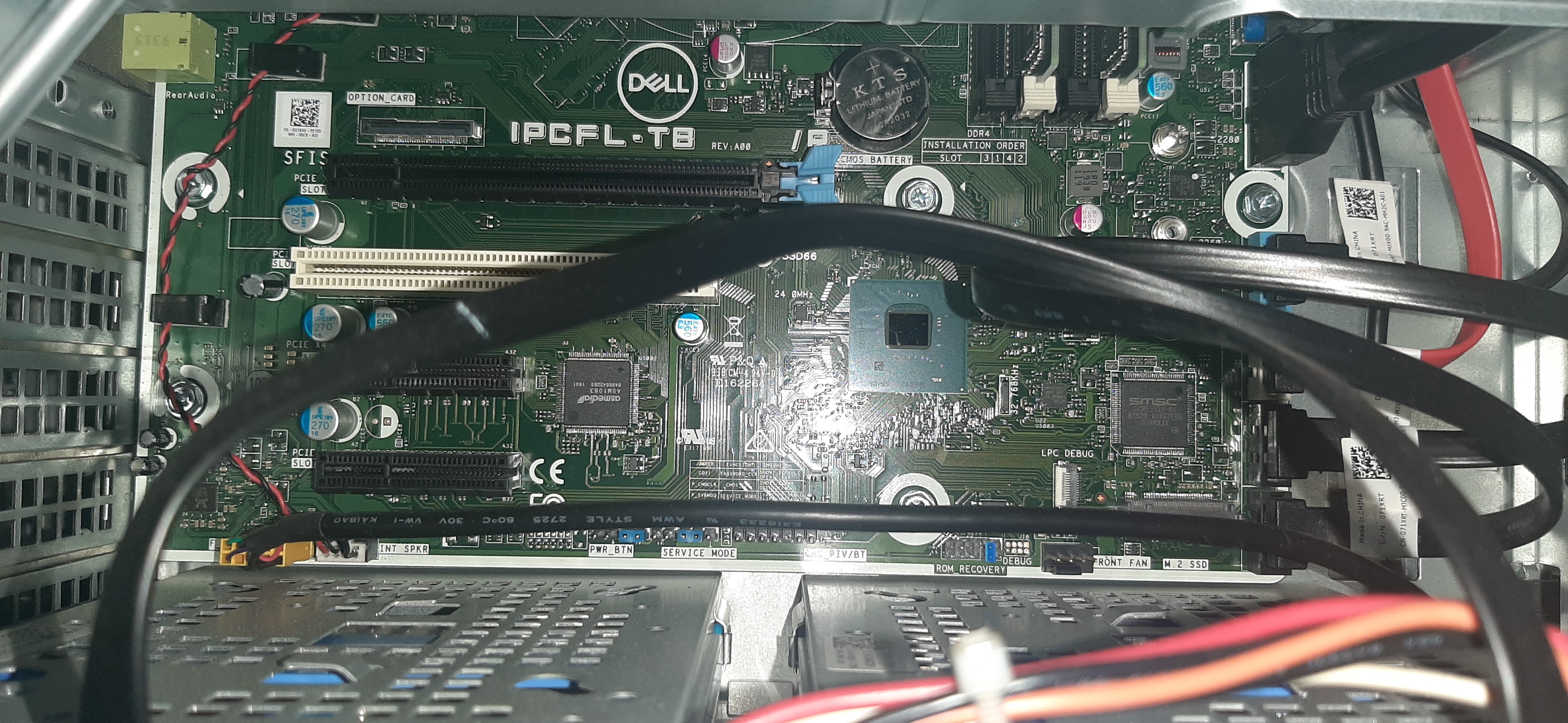 Server Dell T40 มือสอง มีประกันร้าน ดูแลดี SN: CRJNYH2 (E-2224 Ram16GB HDD1TB x3)