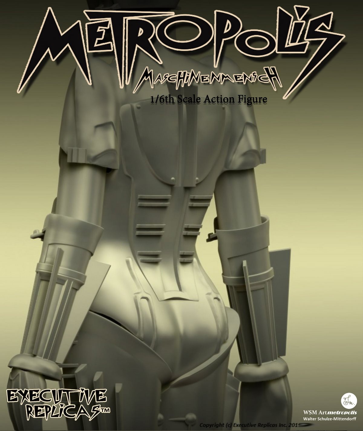 [สั่งจอง]Executive Replicas X TBLeague ER2021-001 1/6 Maschinenmensch Metal