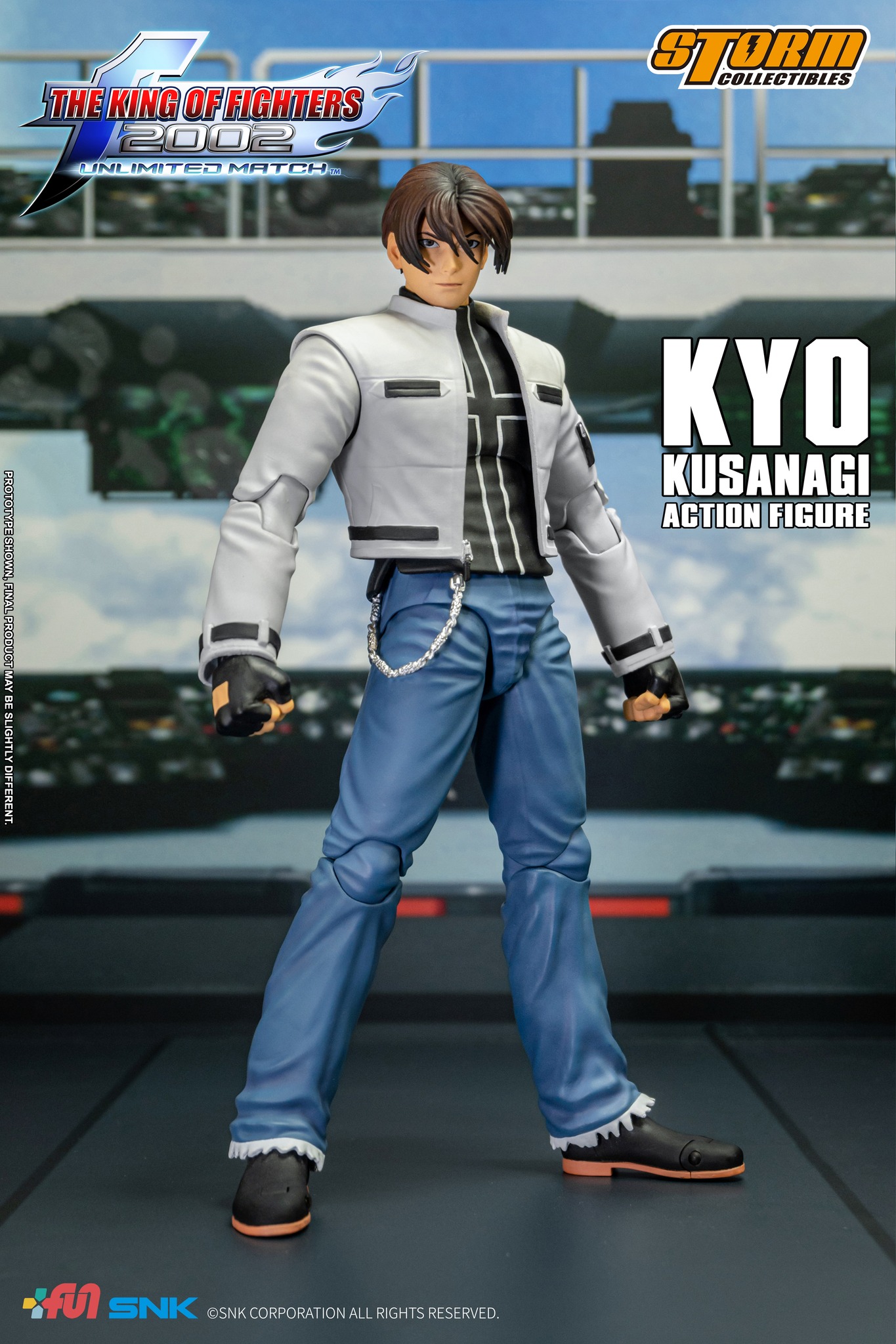 [สั่งจอง]Storm Collectibles SKKF08 1/12 : King of Fighters 2002 Unlimited Match - KYO KUSANAGI