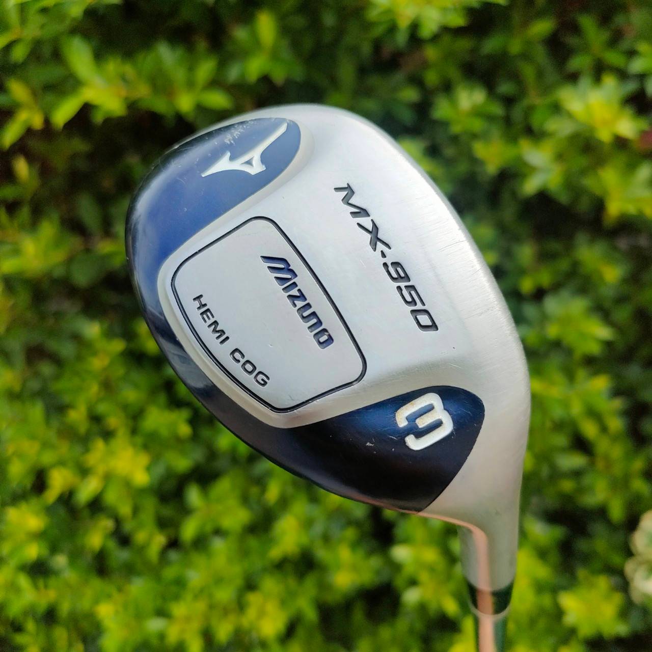 HYBRID 3 MIZUNO MX-950 MEMI COG ก้าน N.S.PRO 850 GH FLEX R เป็นไฮบริดสุดยอดพรีเมี่ยมจากญี่ปุ่น ก้านเหล็กเบามากแค่ 85 กรัม ไม้กอล์ฟมือสอง ของแท้ BY NakaraLuxurious