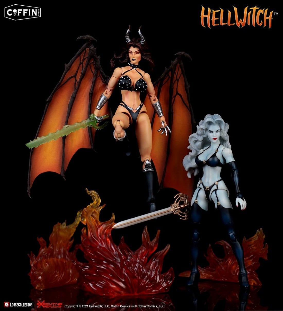 [สั่งจอง]Executive Replicas ERCCHW02 1/12 : Coffin Comics - HELLWITCH LEGACY