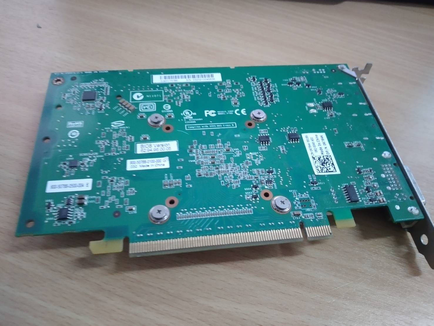 0R784K Dell 512mb NVIDIA QUADRO FX 580 PCI Express Video Graphics Card