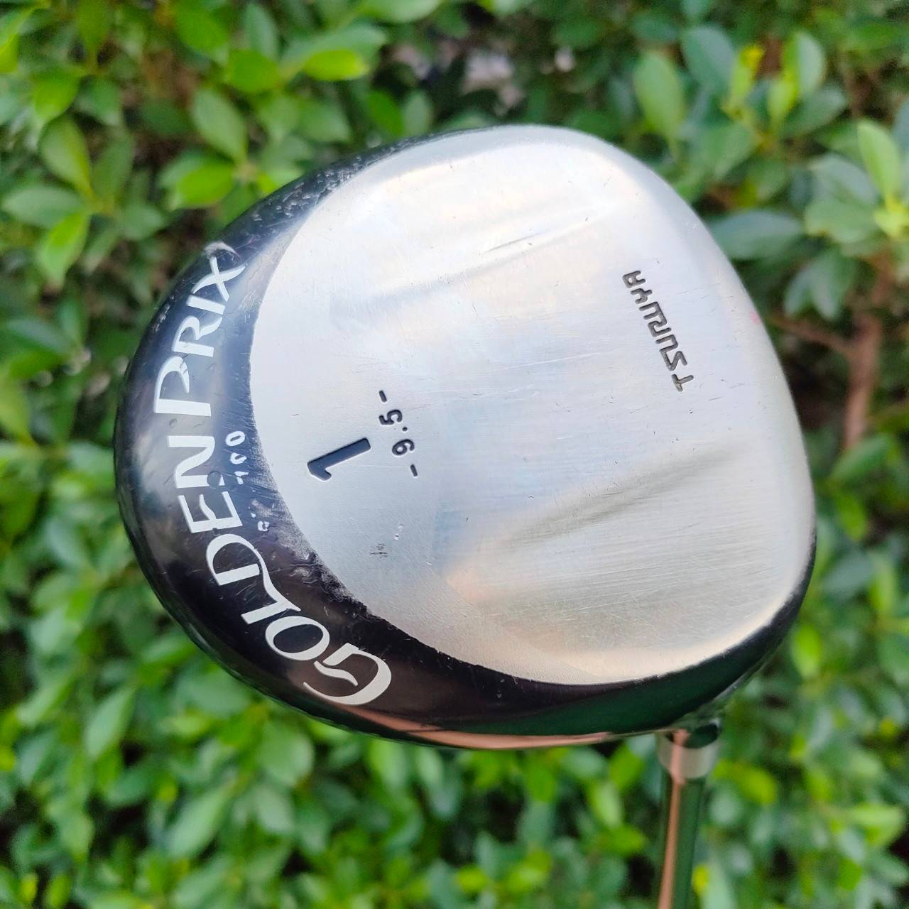 DRIVER TSURUYA GOLDEN PRIX องศา 9.5 ก้าน POWER GAUGE FLEX S หัวใหญ่ หน้าสัมผัสกว้าง ตีง่าย ตรง MADE IN JAPAN