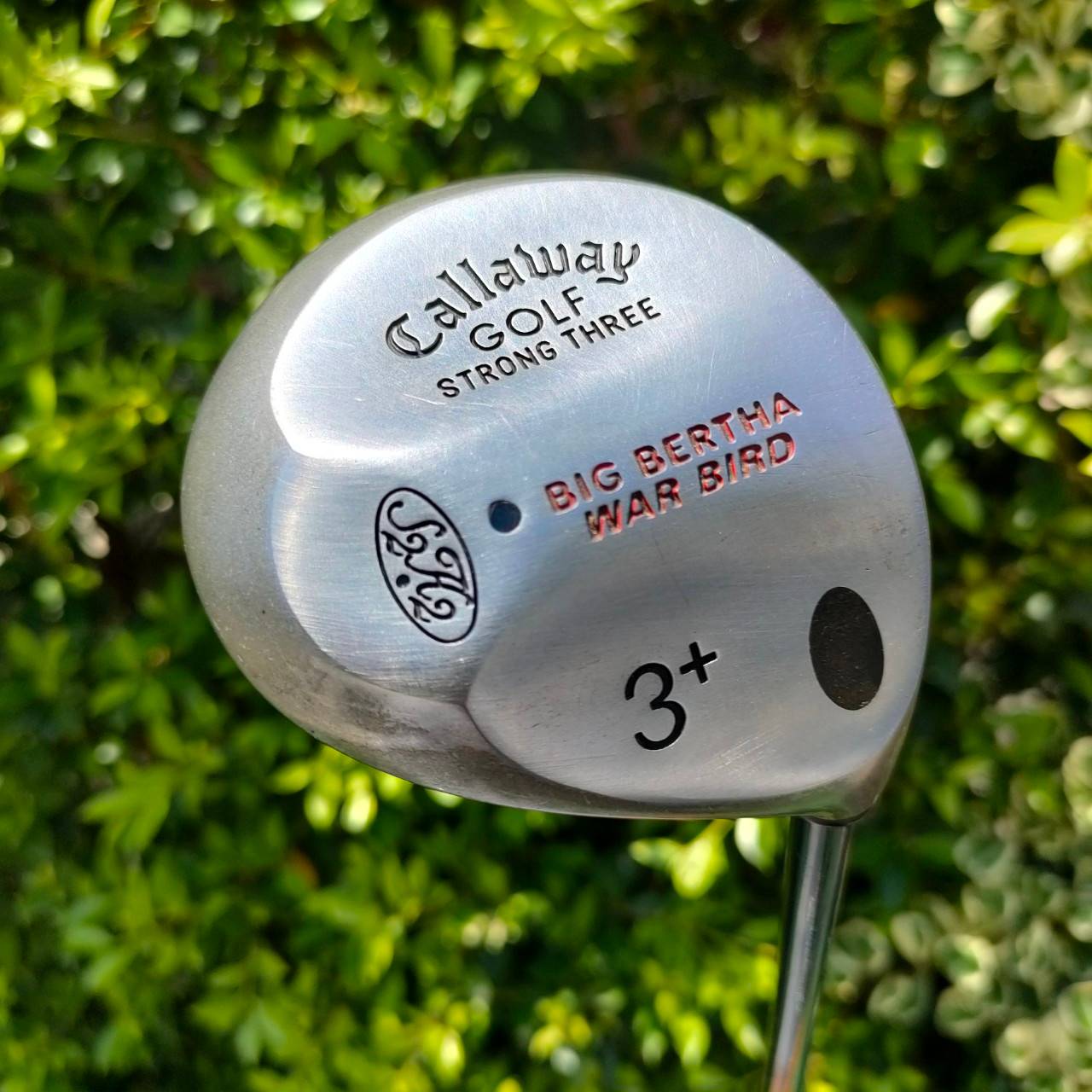FW3+ CALLAWAY BIG BERTHA WAR BIRD STRONG THREE เป็นตัวพิเศษ STRONG ครับ ตีไกลแบบจัดๆ เกือบเท่า Driver และตีง่ายแบบมากๆ หายากครับ น่าเล่นมาก