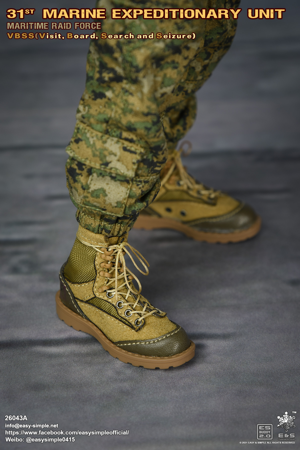 [สั่งจอง] Easy&Simple 26043A 1/6 : 31st MEU MRF VBSS