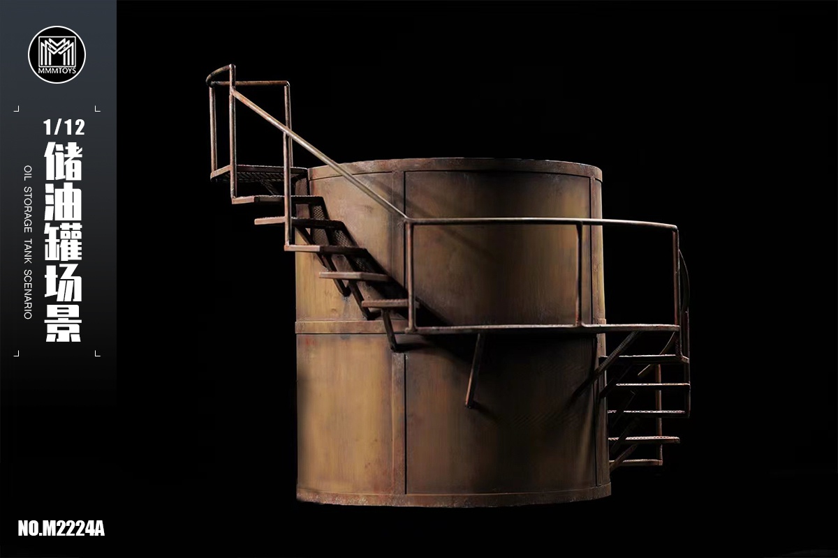 [สั่งจอง]mmmtoys 1/12 : Oil Storage Tank Scenario