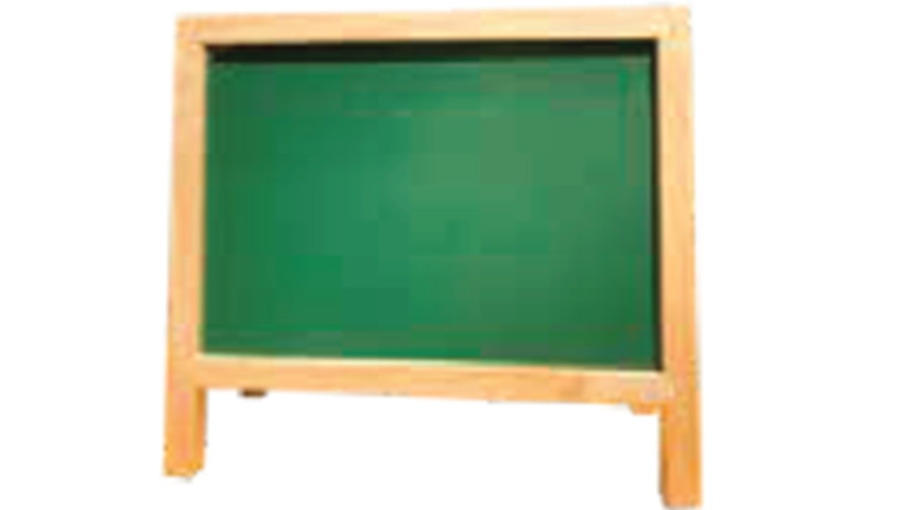 กระดานดำ-ไวท์บอร์ด แบบแขวน ขนาด 30x40 ซม.