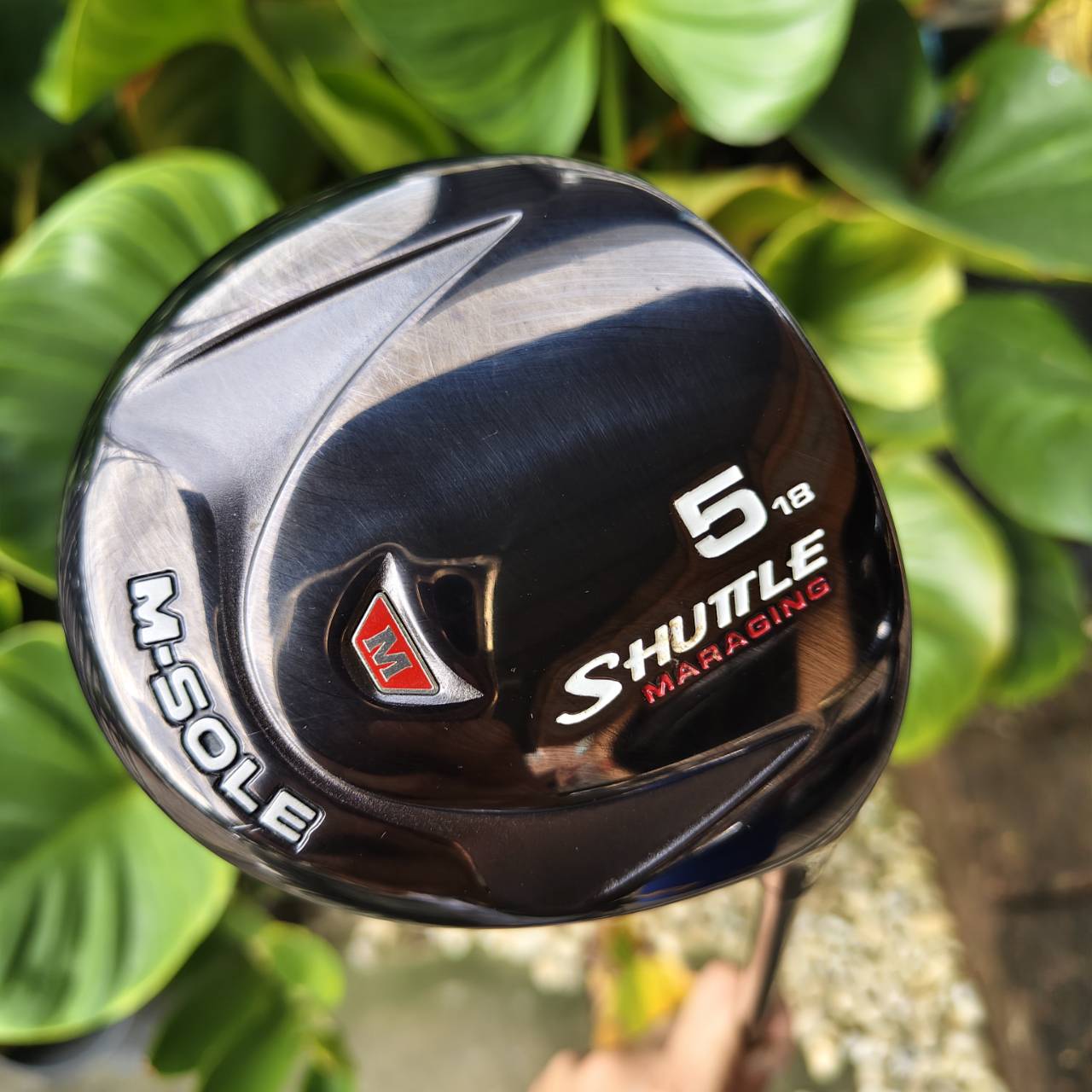 5W MARUMAN SHUTTLE – MARAGING M-SOLE (หน้าไม้ Maraging) บางพิเศษ เด้งมาก!